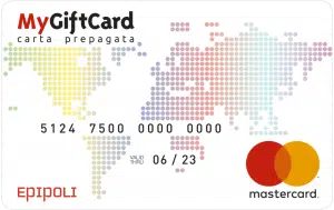 Epipoli prepagata mastercard
