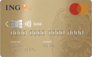 Carta di credito Mastercard Gold ING